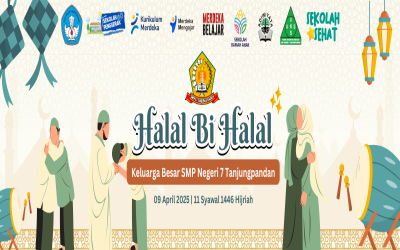Halalbihalal Keluarga Besar SMP Negeri 7 Tanjungpandan